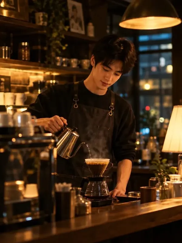 河伯开了家奶茶店封面