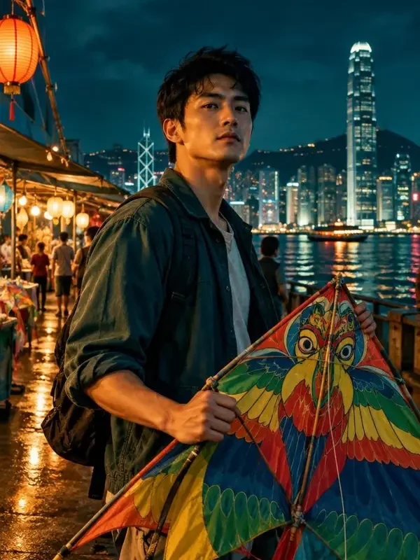 后羿在城中村摆摊封面